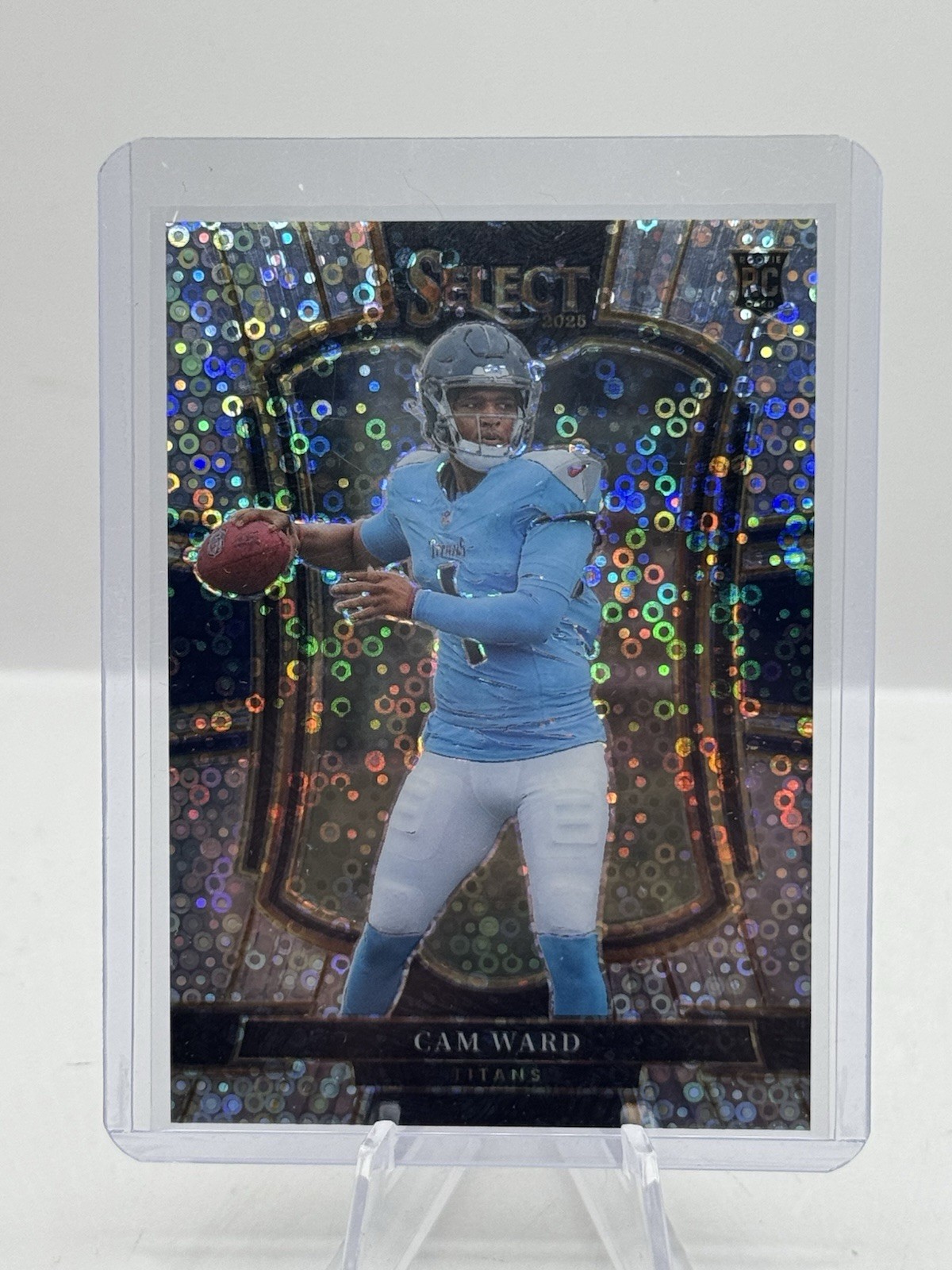 Cam Ward RC Disco Prizm 2025 Panini Select #126 Tennessee Titans