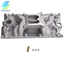 Satin Intake Manifold For 1996-2002 5.7l350 Chevy Small Block Gen I Vortec
