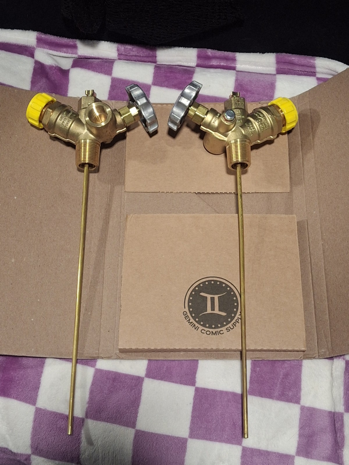 Rego LP Gas 7556R 12 0 Brass Multivalve x2