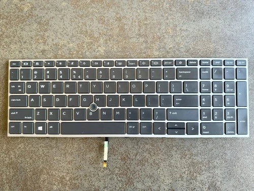 Keyboard for HP ZBook Fury 15 G7 15 G8 QWERTY  International (INTL/ISO) Backlit