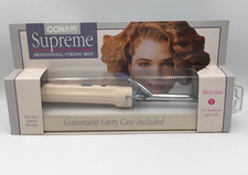 Nuevo de Lote Antiguo 1991 Conair Supreme Plancha Rizadora de Cabello Micro Talla 3/8” Modelo CD34
