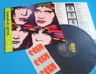 KISS LP Asylum 1st Pressing w/Iron Sticker 1985 Japan R28R-2003 OBI Mint Vinyl
