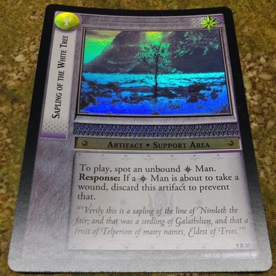 Sapling of the white Tree 9R35 - Foil Card Lord of the Rings TCG