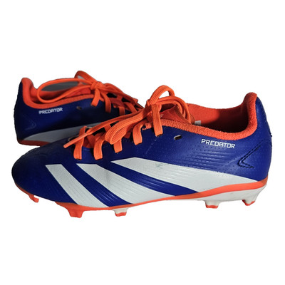 Adidas Predator League Club Blue Orange Soccer Cleats Firm Ground Kids Boys Girl