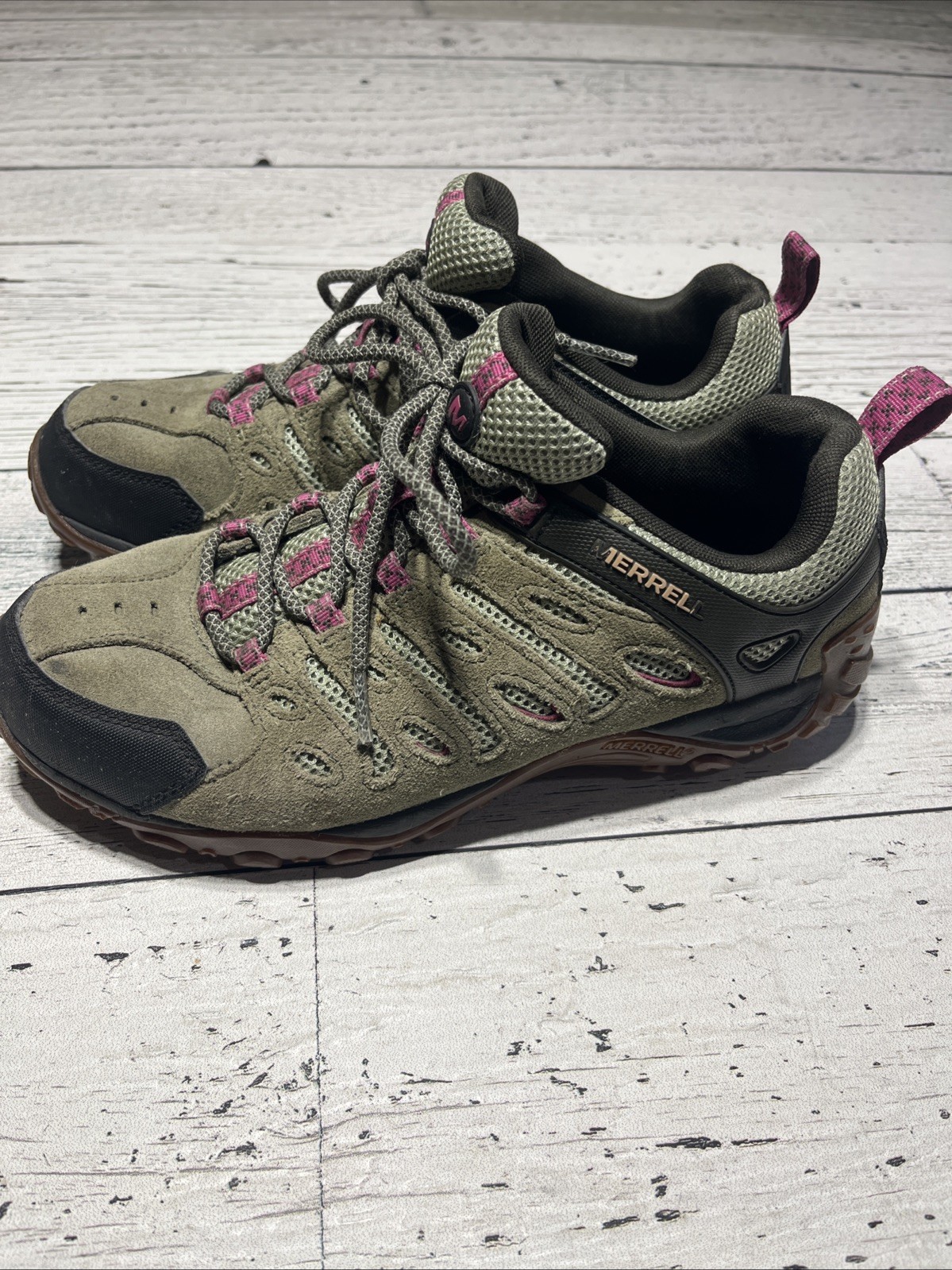 Merrell Crosslander 2 marrone viola donna taglia 10 escursionismo basso trail running