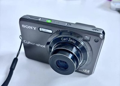 Sony Cybershot DSC-W300 Digital Camera Grey Tested / Fully Working
