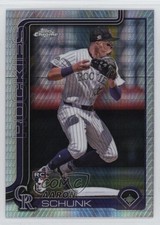 2025 Topps Chrome Prism Refractor Aaron Schunk #238 0t2