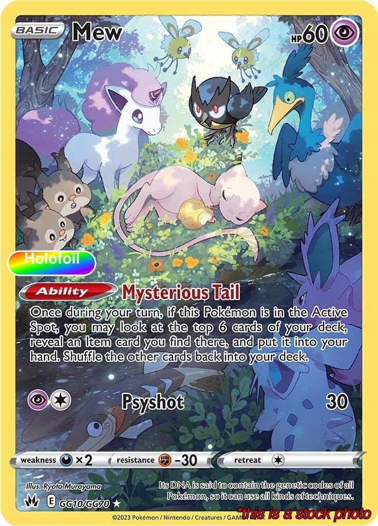 Mew [Pokemon CRZ:GG - GG10/GG70] Holofoil