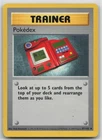 SHADOWLESS Pokemon Card Pokedex Uncommon Base Set (Shadowless) 087/102 Vintage