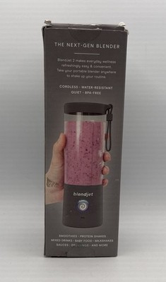Blendjet 2 Plus Portable Blender 16oz Gray USB Rechargeable Open Box New