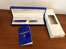 Vintage Waterman Centurion Blue Marble Ballpo...
