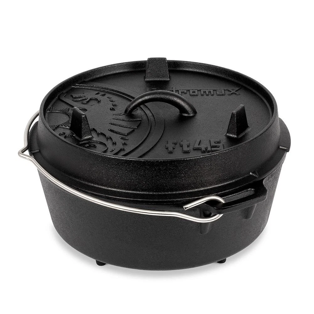Petromax Dutch Oven ft4.5 Dutch Oven with Feet Casserole Cast Iron Pot