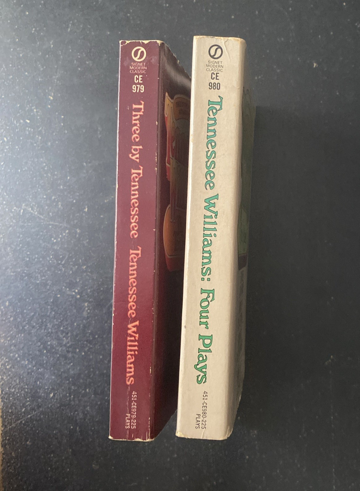 Tennessee Williams 2 Book Lot ~ Four Plays, Three By Tennessee 1st Ed