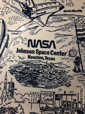 vintage NASA Johnson Space Center decorative ...