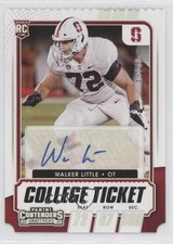 2021 Contenders Draft Picks College Ticket Stub 43/72 Walker Little Auto 9r9