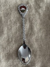 Vintage Nebraska Souvenir Spoon Bison Midwest Prairie Omaha Lincoln