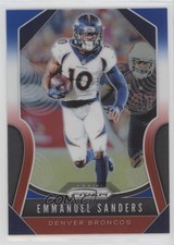 2019 Panini Prizm Red White & Blue Prizm Emmanuel Sanders #200 15ie