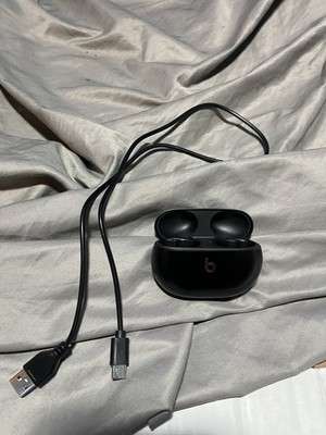 Original Replacement Beats Studio Buds + Charging Case And Charging Cord- Black