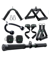 LAT Pulldown Cable Attachments – Home Gym Cable Machine Accessories