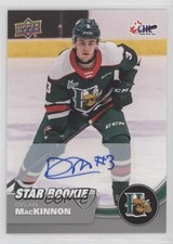2021-22 Upper Deck CHL Star Rookie Auto Dylan MacKinnon #362 Auto j7z