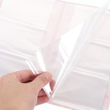 2 Pcs Aufkleber Aufbewahrungsbuch Aufkleber-Anzeigebuch Nagelsticker-Album