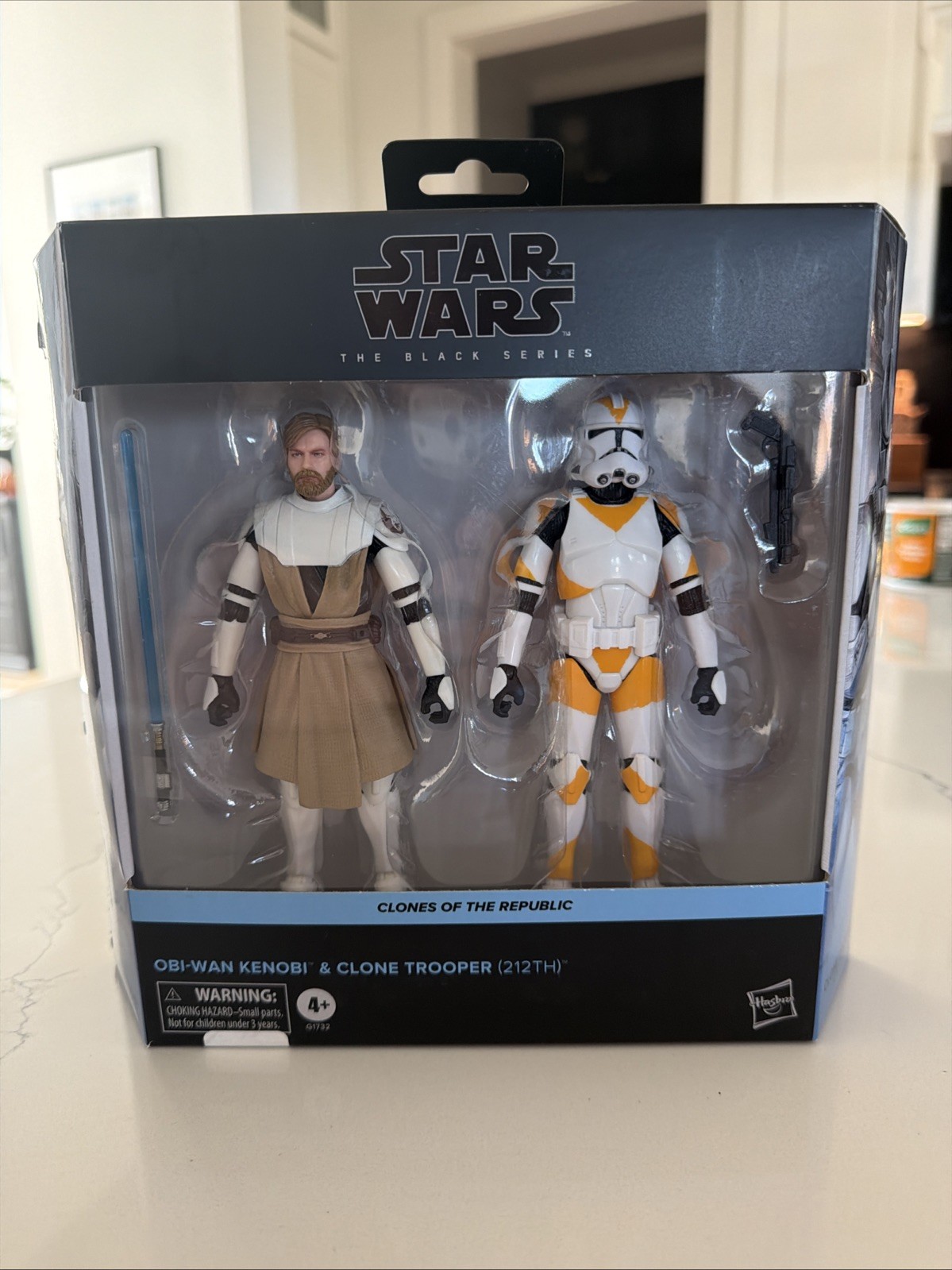 Hasbro Star Wars the Black Series 2-Pack Obi Wan Kenobi 212th Clone Trooper NIB