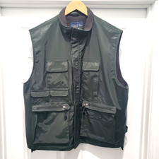 Common Man By Dale Waters VTG Lrg Olive Hunting, Fishing, Riding Vest