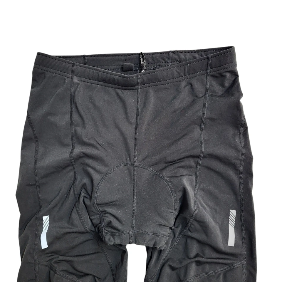 Crane Black Cycling Bib Trousers UK Men's Size M W33-35 L29 J569 - Image 2 of 4