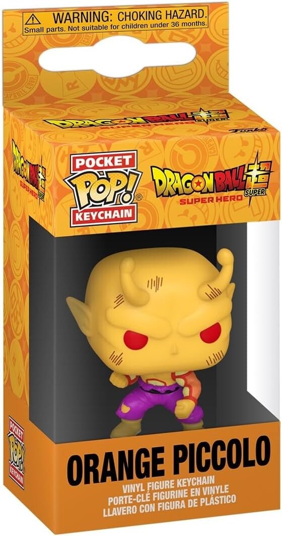 Брелок для ключей Funko Pocket Pop Dragon Ball Super Super Heroes Оранжевый Пикколо
