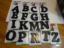 Monogram Stocking Accessory 3 in 1 Letter A B C D E F G H I K L M N O P R T Z