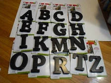 Monogram Stocking Accessory 3 in 1 Letter A B C D E F G H I K L M N O P R T Z