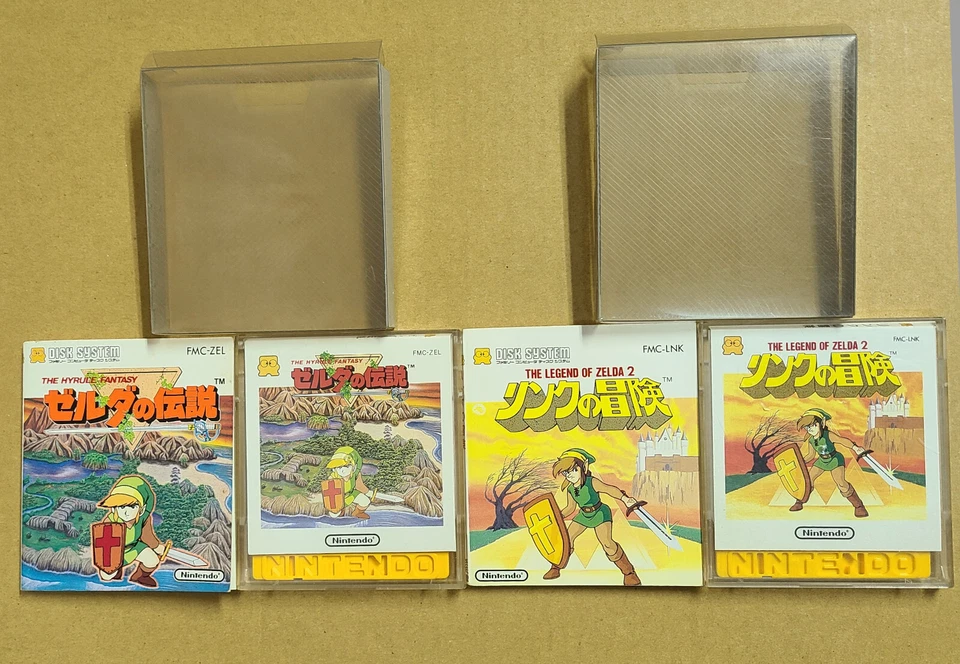 THE LEGEND OF ZELDA 1 + 2 (Adventure of Link) Nintendo Famicom Disk System #B13 - Image 3 of 4