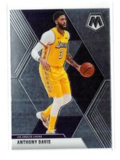 2019-20 Panini Mosaic #18 Anthony Davis Los Angeles Lakers Basketball Card!!