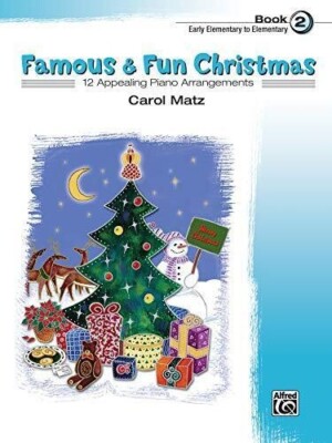 Famous & Fun Christmas, BK 2 by Carol Matz-Brand-12 Appealing Piano Arrangements