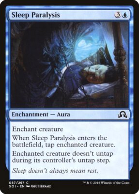 4x Sleep Paralysis - NM - Shadows over Innistrad Block SPARROW MAGIC
