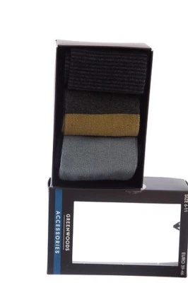 * IDEAL GIFT IDEA * GREENWOODS SOCKS IN A GIFT-BOX