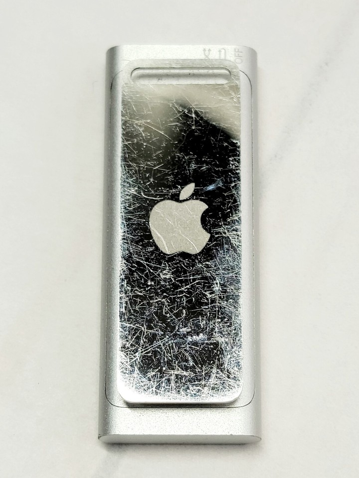 Apple A1271 iPod Shuffle 3rd Generation 2GB Storage Gray Late 2009 ...