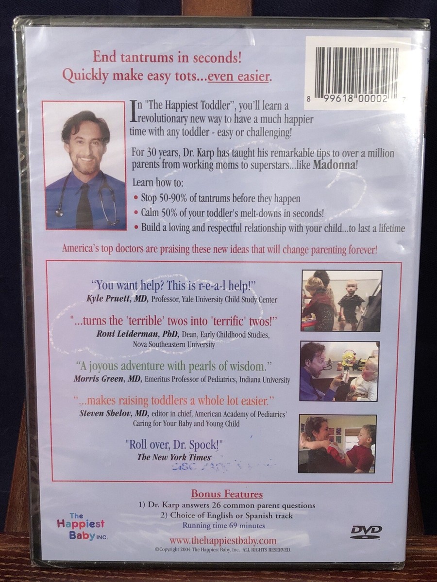 The Happiest Toddler on the Block DVD Harvey Karp Tantrums