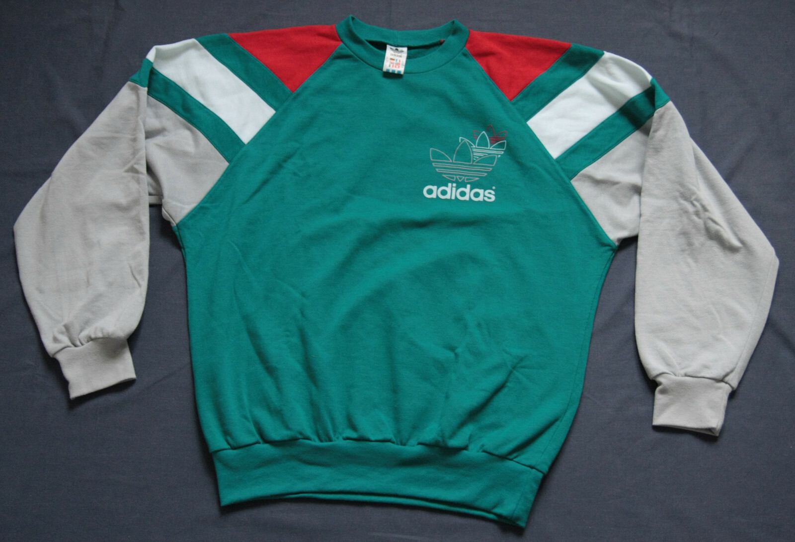 Adidas Jumper Vintage Retro Sweatshirt 