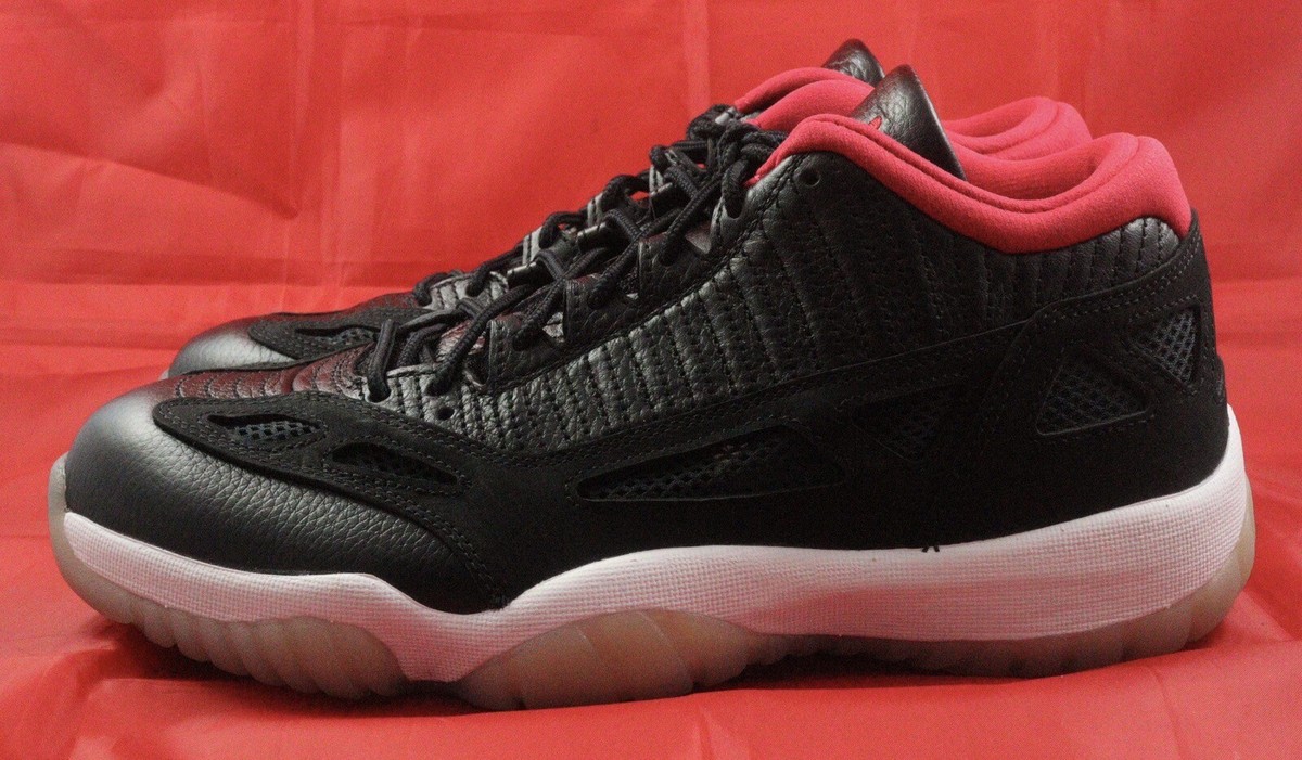 Nike Air Jordan 11 Retro Low IE Black True Red Multi Color Nike Air Jordan 11 Retro Low IE Black True Red Multi Color
