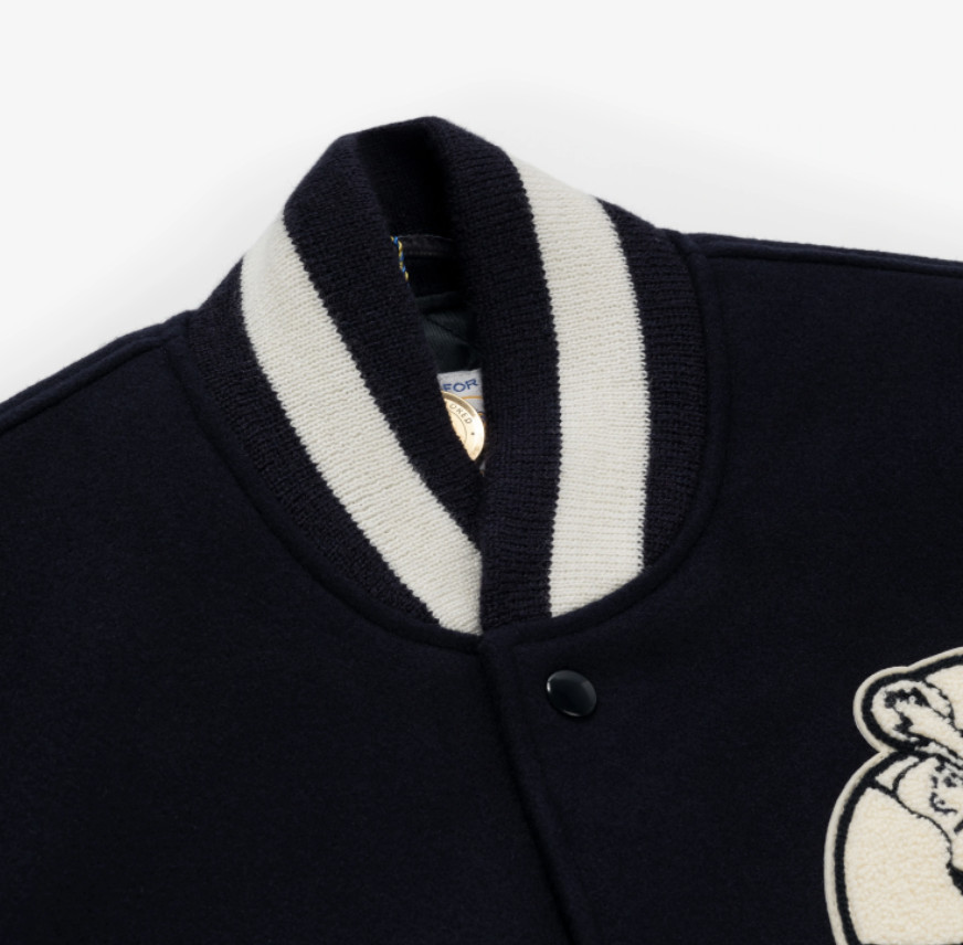 Aime Leon Dore ALD / New Balance Varsity Jacket size Medium Golden Bear image 10