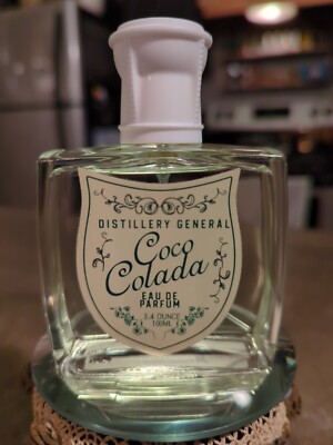 NEW Distillery General Coco Colada Eau De Parfum Spray 3.4 fl oz DISCONTINUED