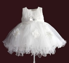 Vestito Bambina Abito Cerimonia Battesimo Compleanno Girl Party Dress DGZF045