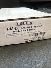 Telex RM-D 71081-002 p/n 802352 19" Double Rack Mount New