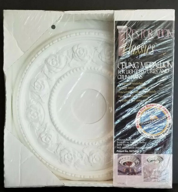Restoration Classics Ceiling Medallion Light Fixtures Ceiling Fans
