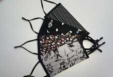 Face Mask Breathable Cotton Washable Adult/Teen Unisex Protective Face Cover 