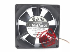 Sanyo 109P0924H402 9225 DC24V 0.12A 9.2CM 2-Wire Inverter Cooling Fan