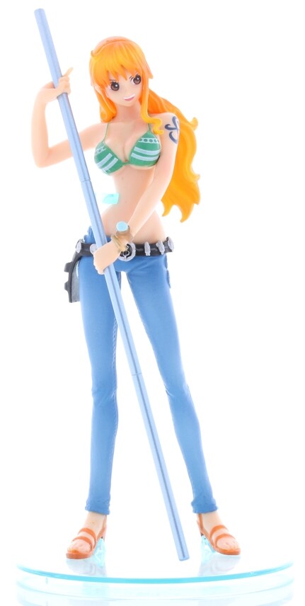 特撮 ONE PIECE Super One Piece Styling NAMI Figure Bandai Nami One Piece Styling Figure Bandai Japanese From Japan F/S