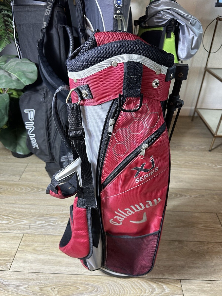 Callaway XJ Series 5-Way Junior Carry Golf Bag w/ Stand