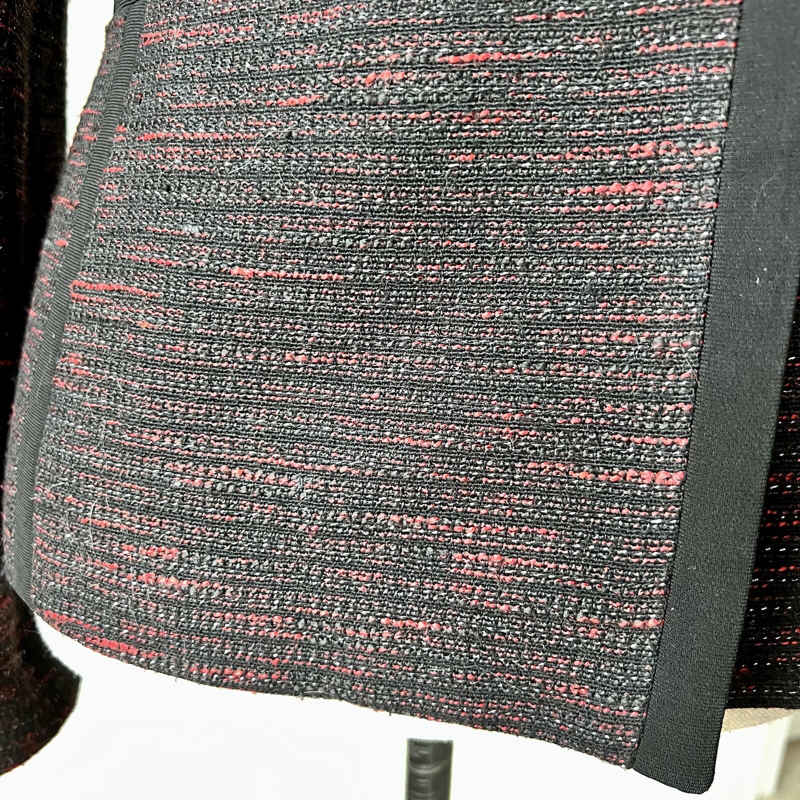 KASPER Single Breasted Metallic Thread Detailing … - image 2